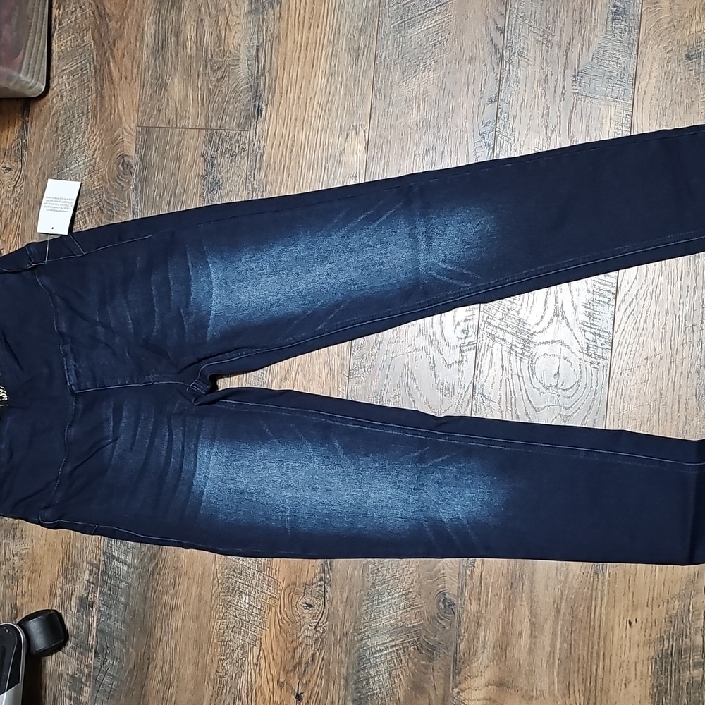 NWT Diane Gilman DG2 Suddenly Slim  Indigo Pull-on Skinny Jeans (Size S / 28)